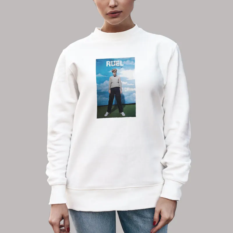 Unisex Sweatshirt White Yay A2 You Against Yourself Ruel Merchandise Shirt