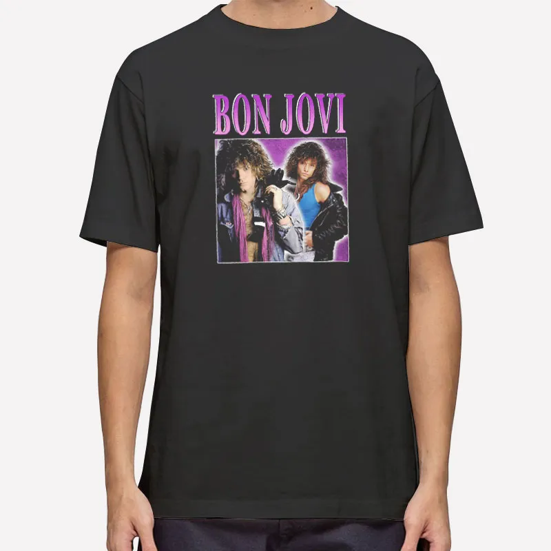 Vintage Inspired Bon Jovi Vintage T Shirt