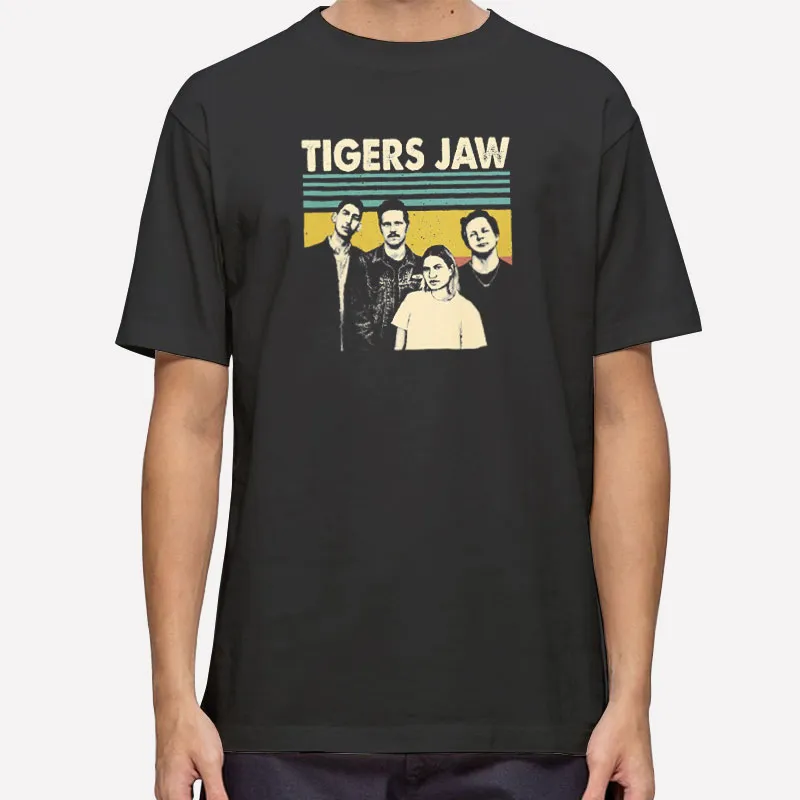 Vintage Inspired Tigers Jaw Merch Shirt