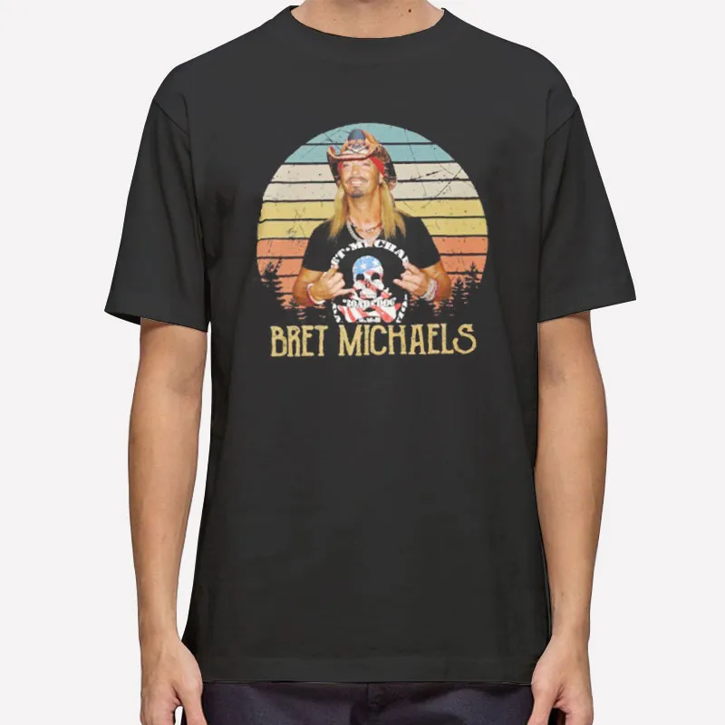 Vintage Road Dog Cool Bret Michaels Shirt