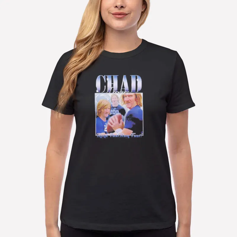 Women T Shirt Black 90s Vintage Chad Powers Shirt