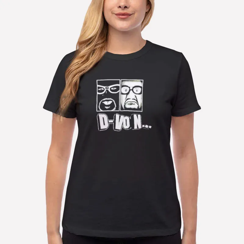 Women T Shirt Black D’von Get The Table Dudley Boyz Shirt
