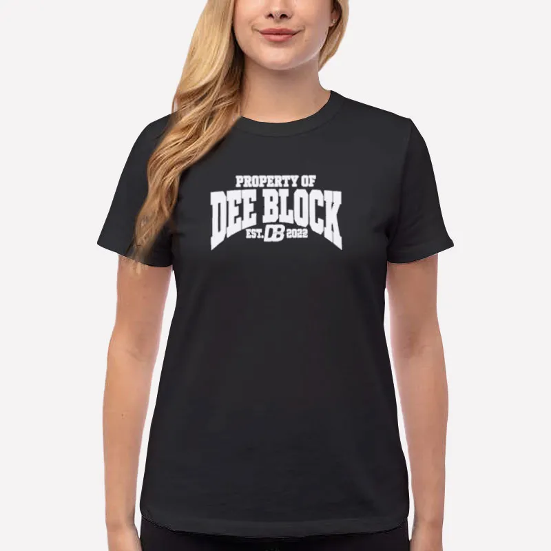 Women T Shirt Black Property Of Duke Dennis Merch Shirt