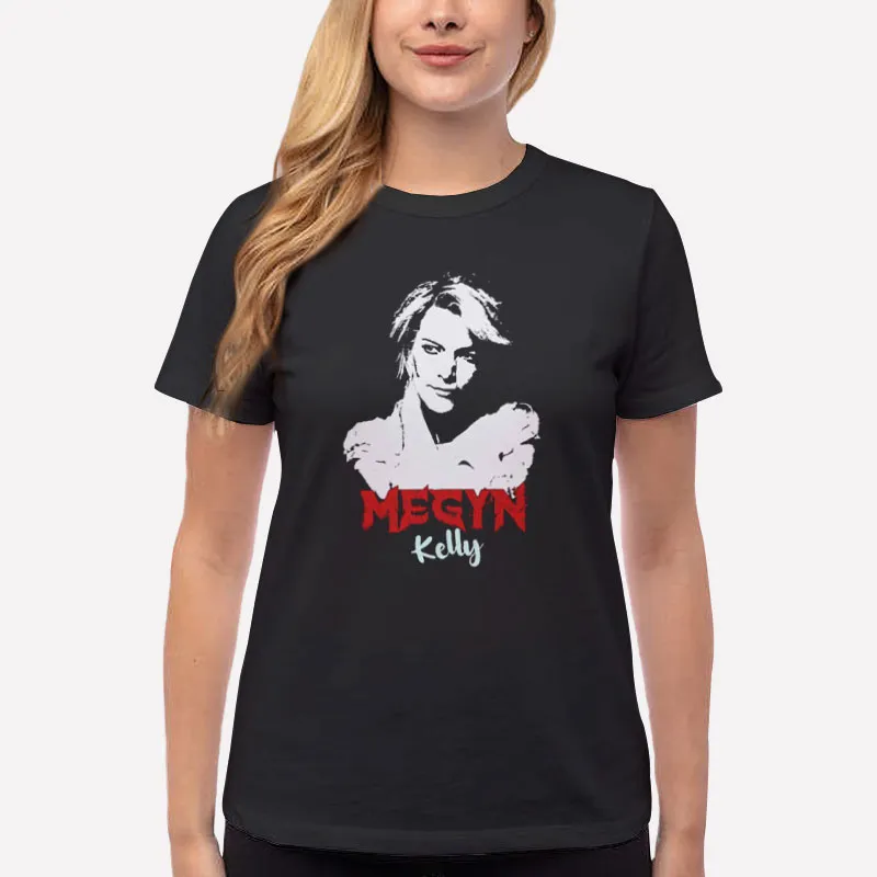 Women T Shirt Black Vintage Inspired Megyn Kelly Shirt