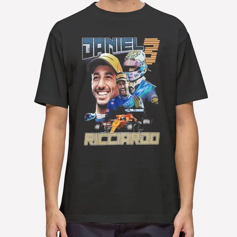 90s Racing Grand Prix Formula One Daniel Ricciardo T Shirt