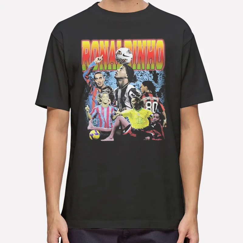 90s Retro Ronaldinho Vintage Shirt
