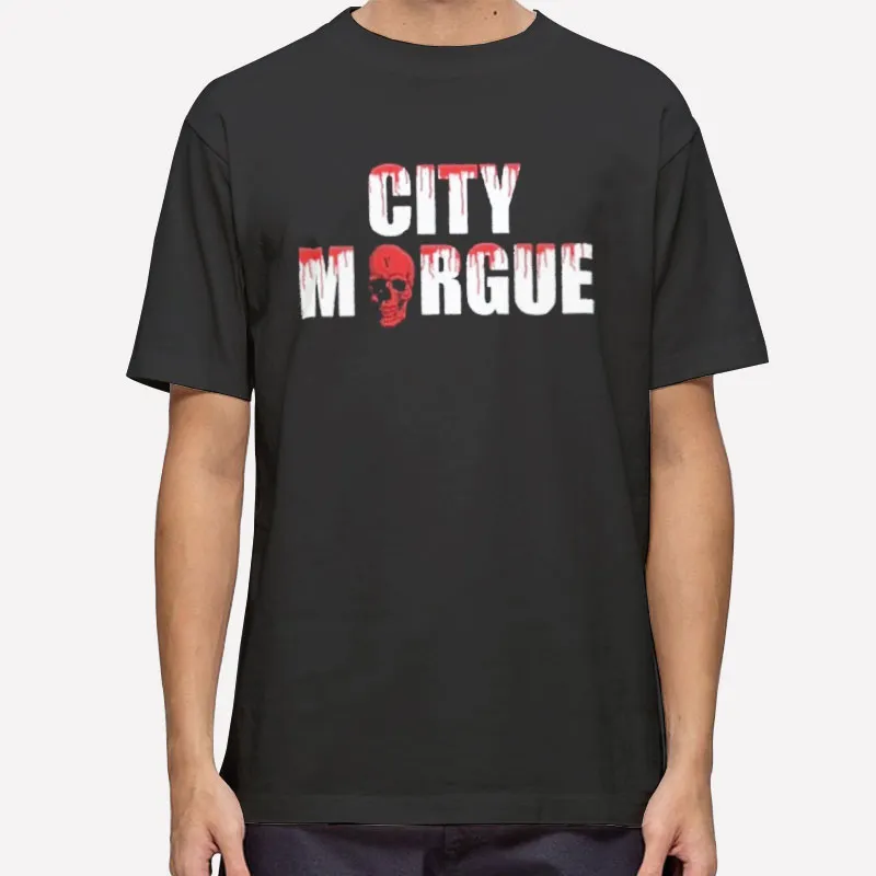 City Morgue Vlone Drip Shirt Two Side Print