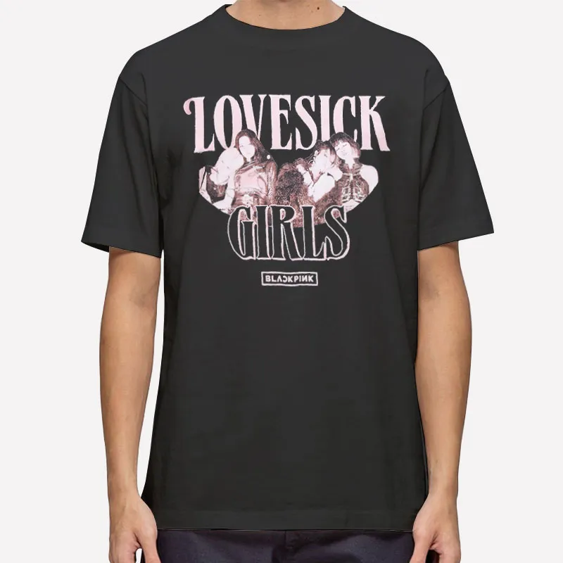 Funny Blackpink Merch Lovesick Shirt