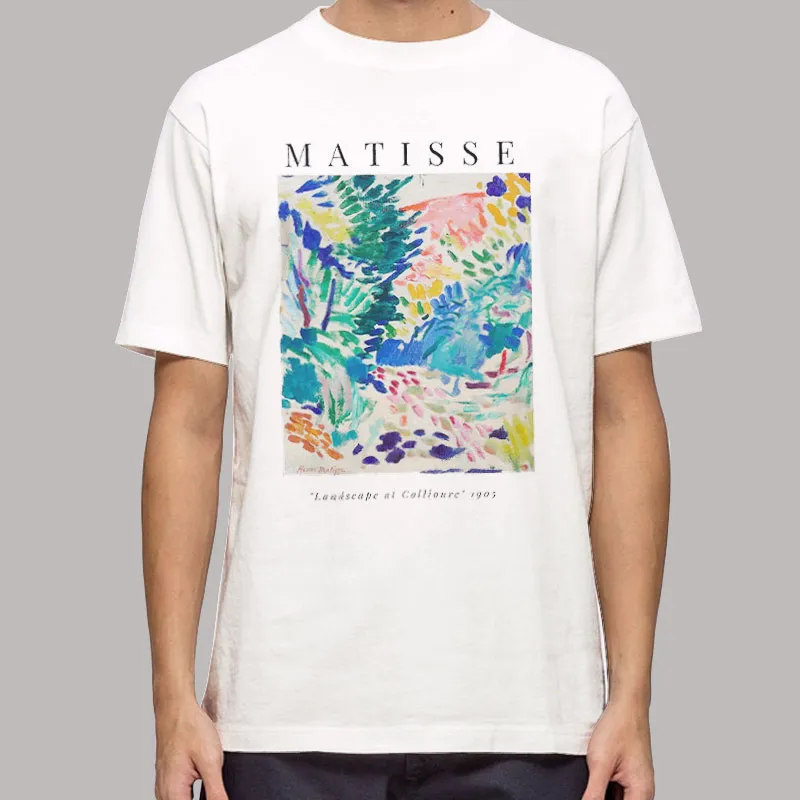 Funny Henri Matisse Landscape At Collioure Art Meme Shirt