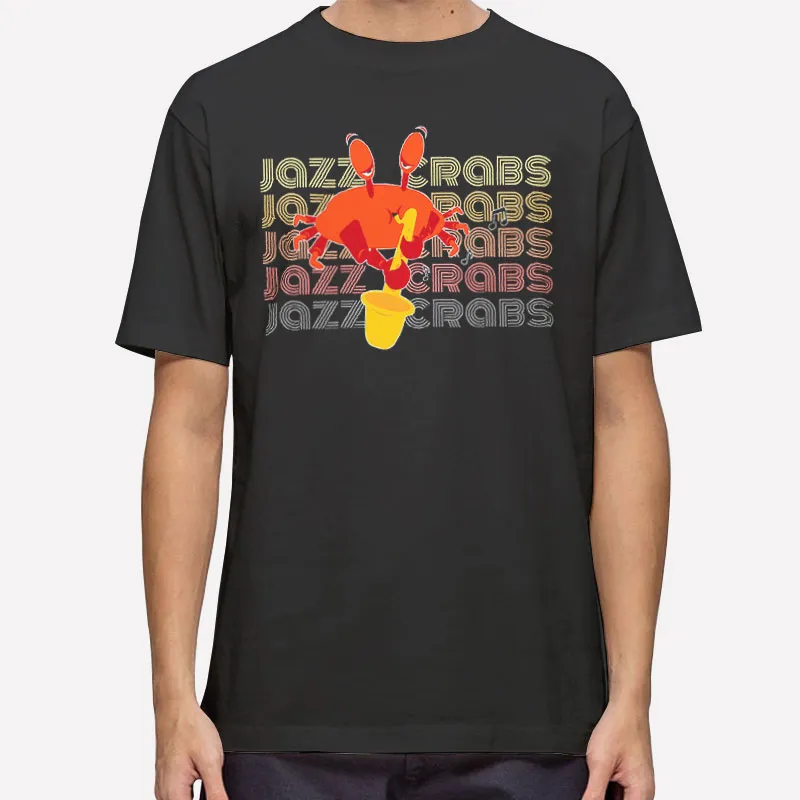 Funny Retro Jazz Crabs Shirt
