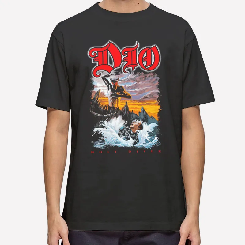Funny Ronnie Dio Holy Diver Shirt