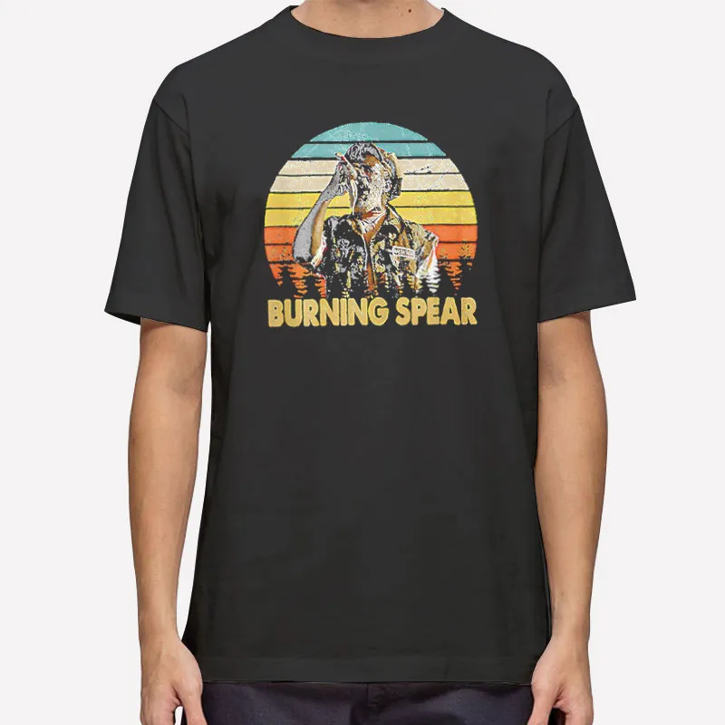 Jamaican Singers Burning Spear T Shirt