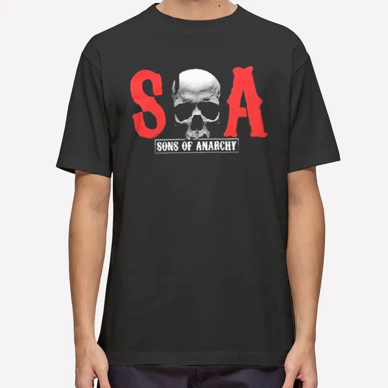 Mens T Shirt Black The Soa Sons Of Anarchy Sweatshirt