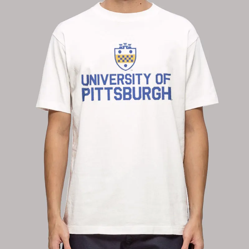 Mens T Shirt White League Academy University Of Pittsburgh Sweatshirt