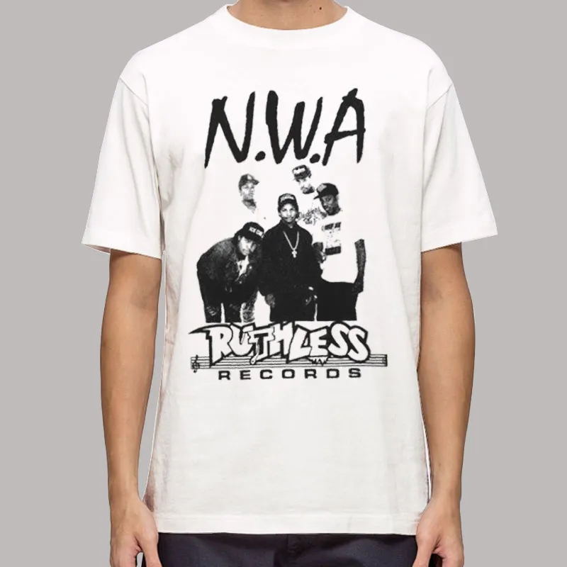 Nwa Records Hip Hop Ruthless T Shirt