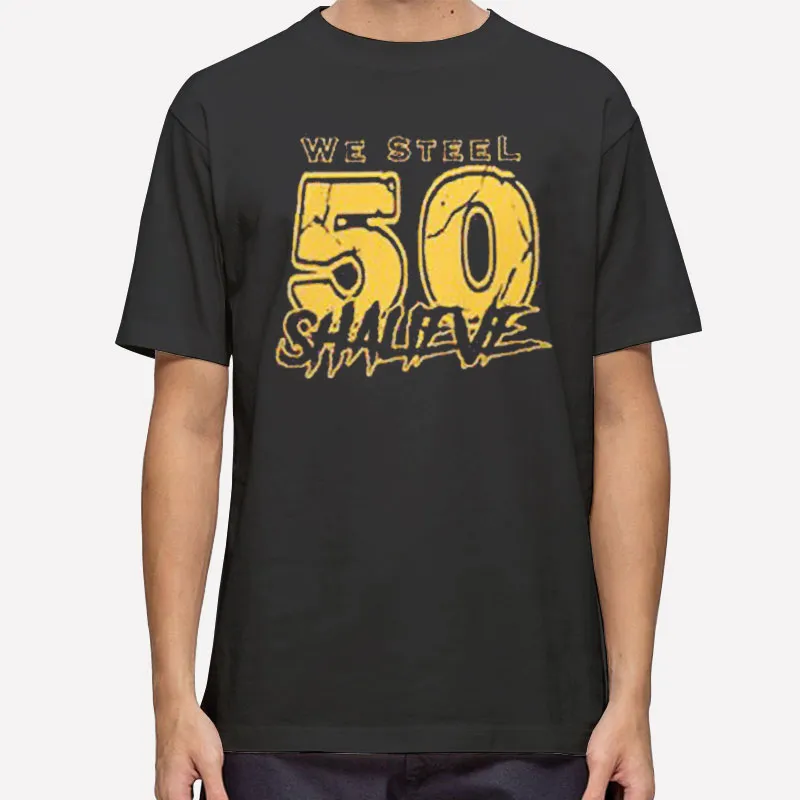 Pittsburgh Footballer Shalieve 50 Shazier T Shirt Two Side Print