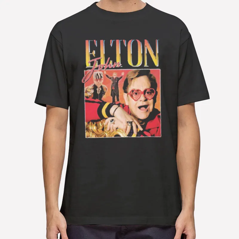 Retro Elton John Vintage Shirt