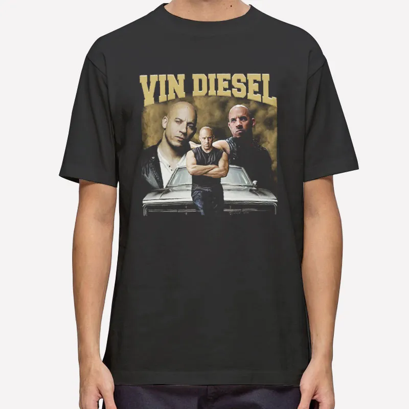 Retro Fast And Furious Vin Diesel Shirt