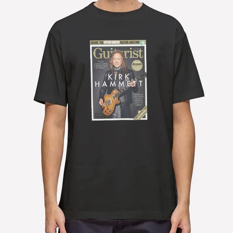 Retro Metallica Lead Guitar Kirk Hammett Shirt
