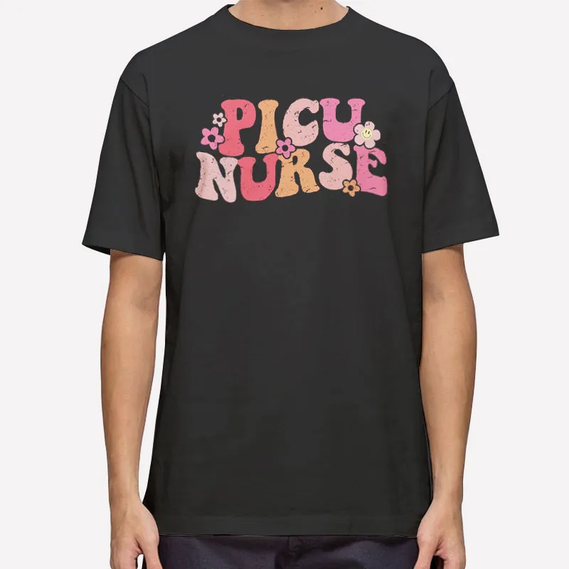 Retro Pediatric Intensive Care Picu Nurse Shirt