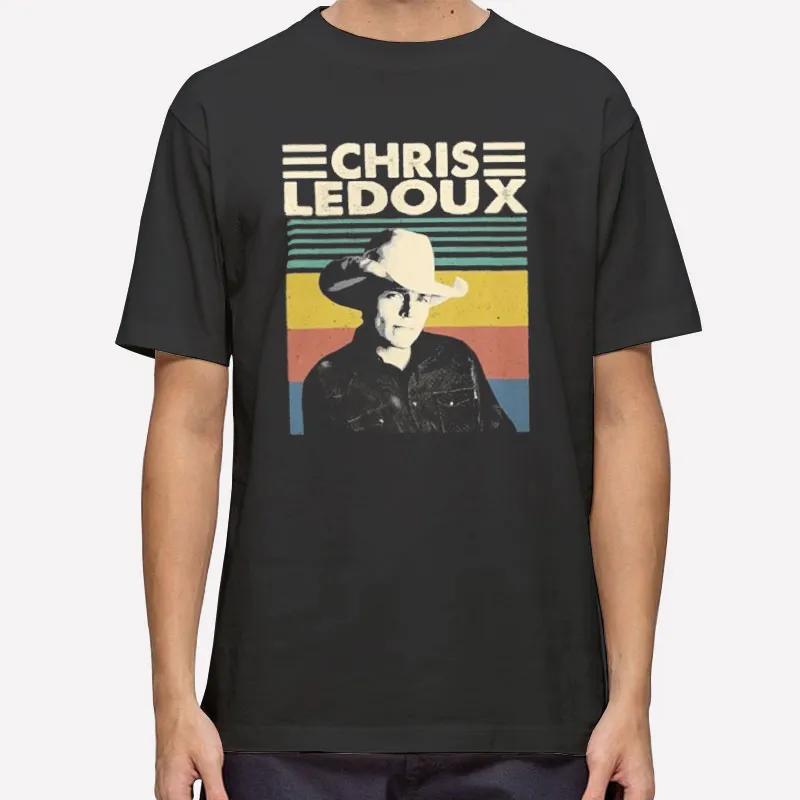 Retro Vintage American Singer Chris Ledoux Shirt