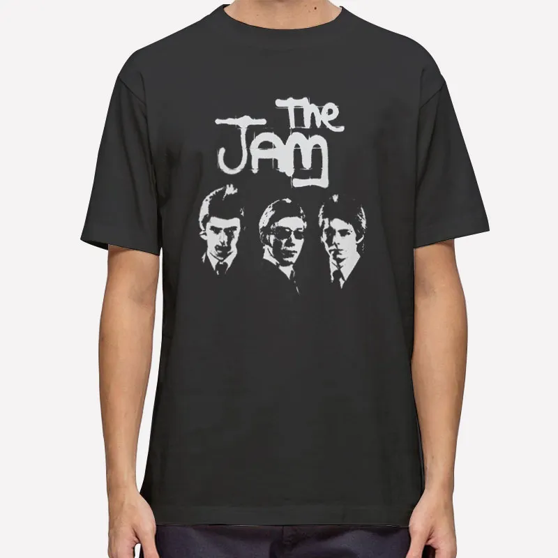 Retro Vintage Band The Jam T Shirts