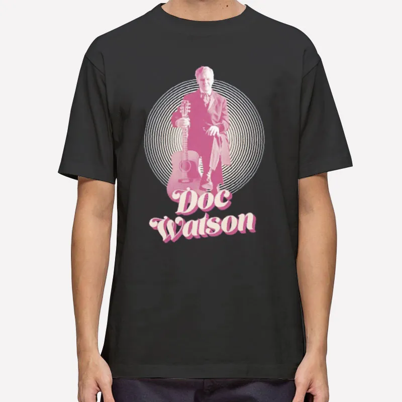 Retro Vintage Doc Watson T Shirt