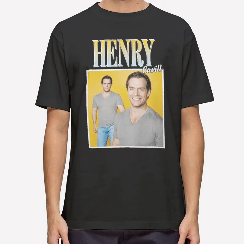 Retro Vintage Henry Cavill Shirt