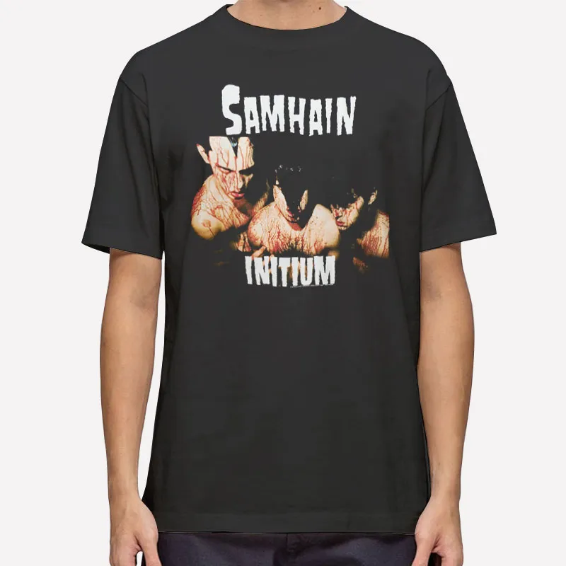 Retro Vintage Initium Samhain T Shirt
