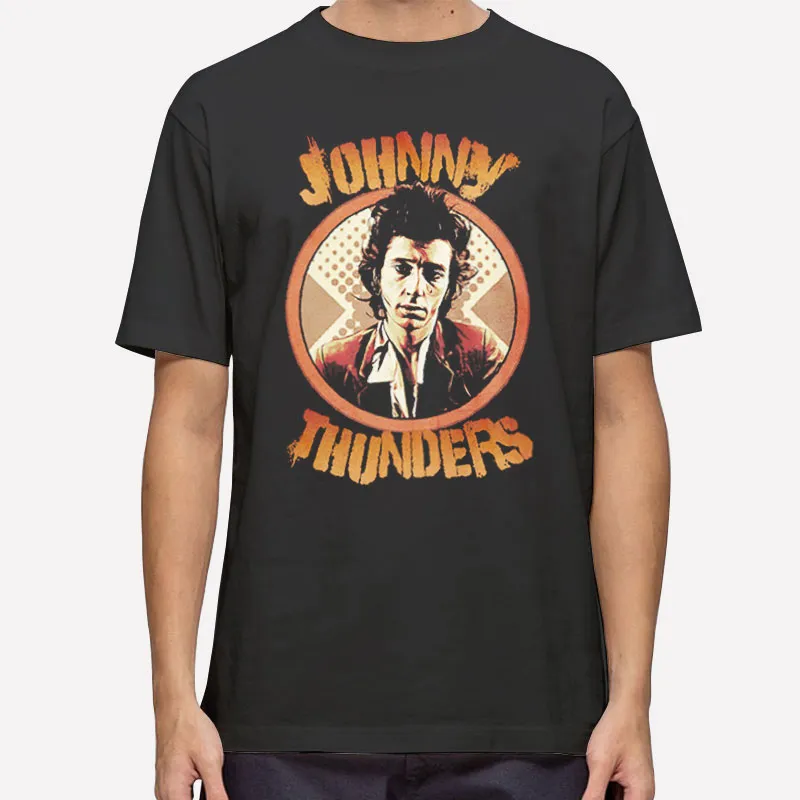 Retro Vintage Johnny Thunders T Shirt