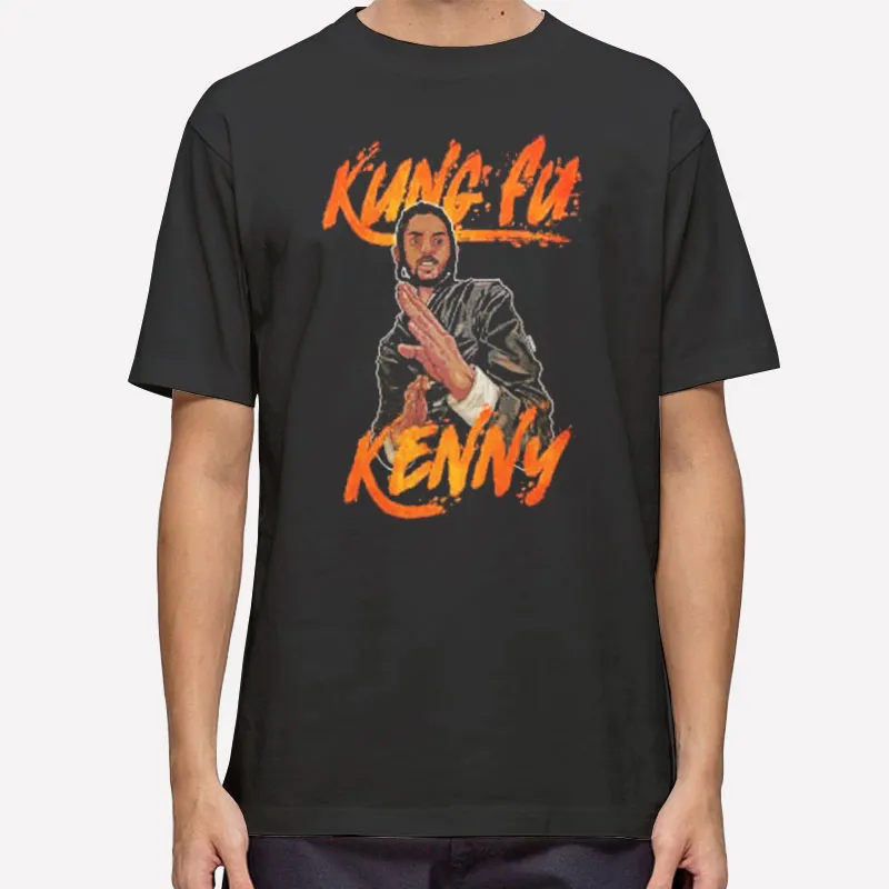Retro Vintage Kung Fu Kenny Shirt