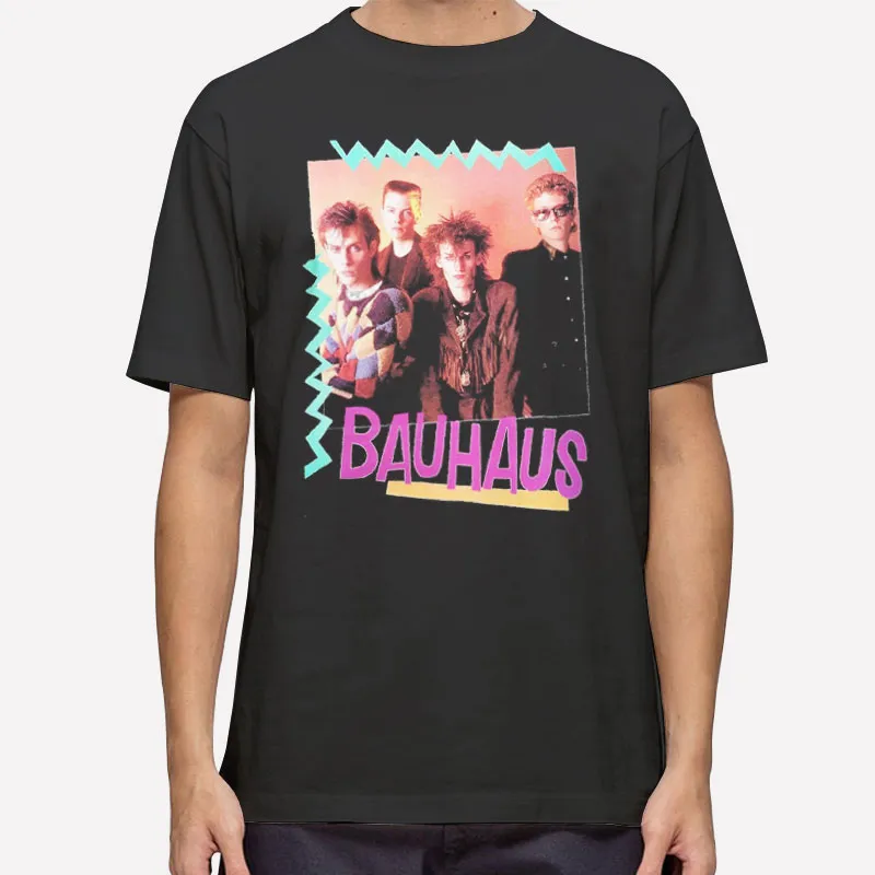 Retro Vintage Rock Band Bauhaus Shirt
