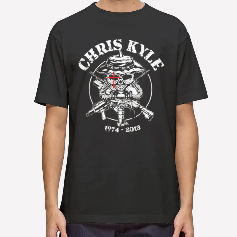 Retro Vintage Sniper Chris Kyle T Shirt