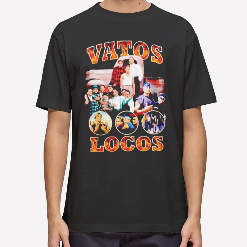 Retro Vintage Tribute Vatos Locos T Shirt