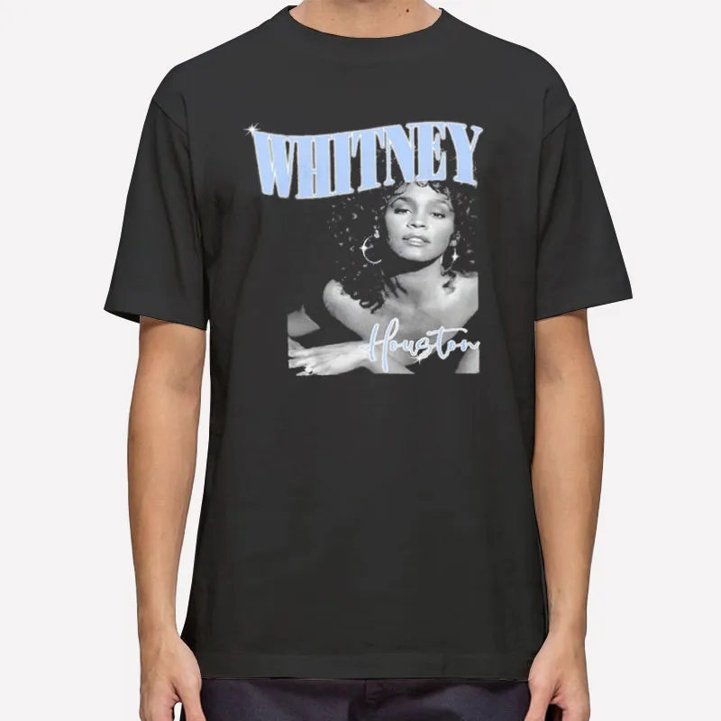Retro Whitney Houston T Shirt Vintage