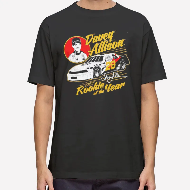 Rookie Of The Year Davey Allison Shirt