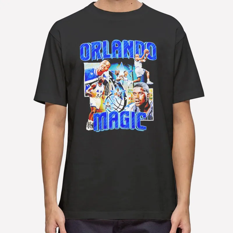 Shaquille O'neal Dynamic Duo Vintage Orlando Magic Shirt