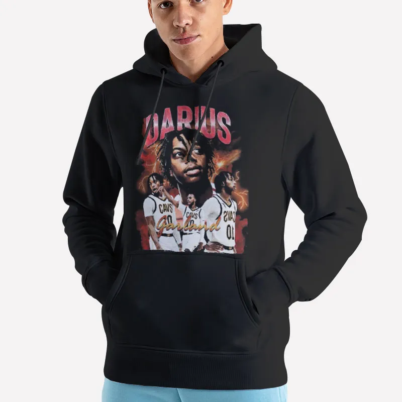 Unisex Hoodie Black Darius Garland Cleveland Cavaliers T Shirt