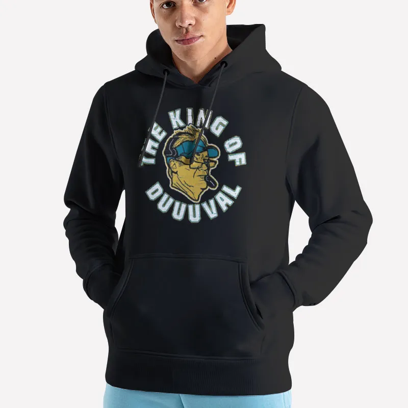 Unisex Hoodie Black Jacksonville Jaguars Urban Meyer The King Of Duuuval Shirt