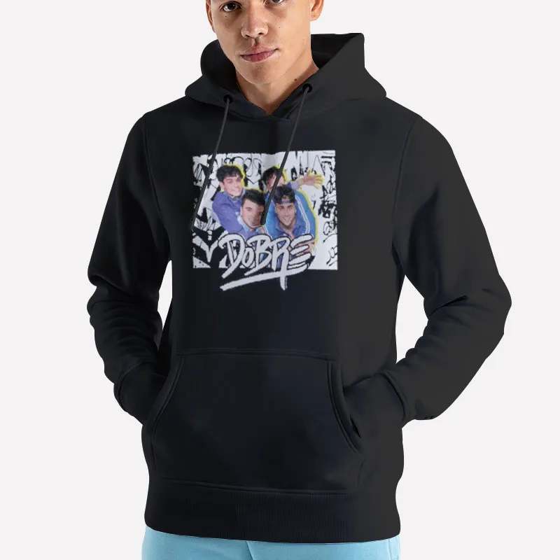 Unisex Hoodie Black Retro Vintage Dobre Brothers Sweatshirt