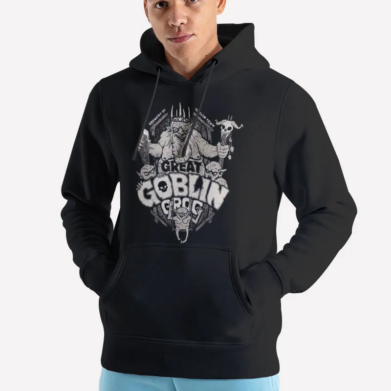 Unisex Hoodie Black The Lord Of The Rings Goblin Shirt
