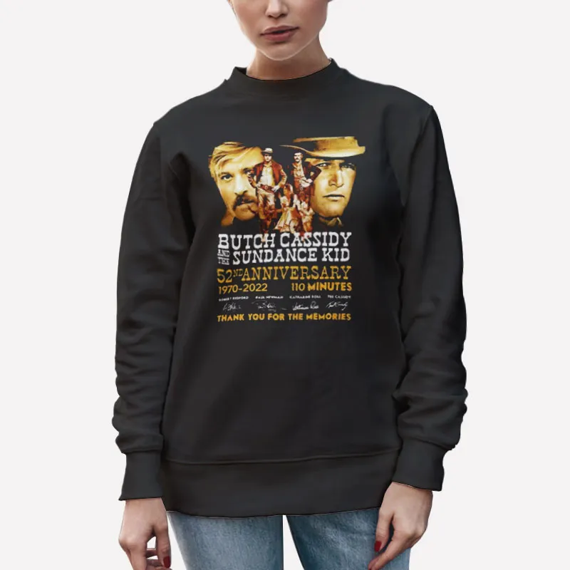 Unisex Sweatshirt Black Butch Cassidy And The Movie Sundance Shirt