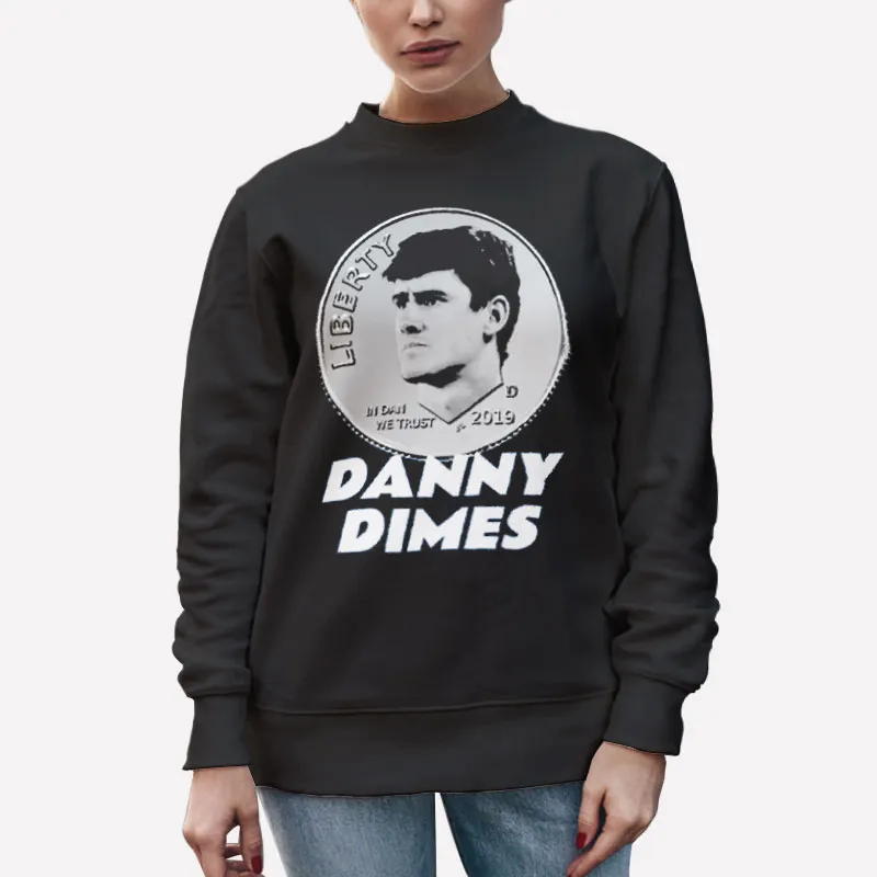 Unisex Sweatshirt Black Daniel Jones Dime Danny Dimes Shirt