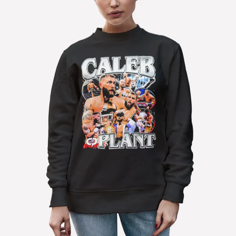 Unisex Sweatshirt Black Retro Legend Caleb Plant Shirts