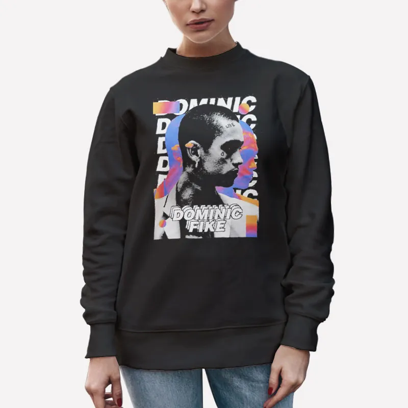 Unisex Sweatshirt Black Retro Vintage Dominic Fike Shirt