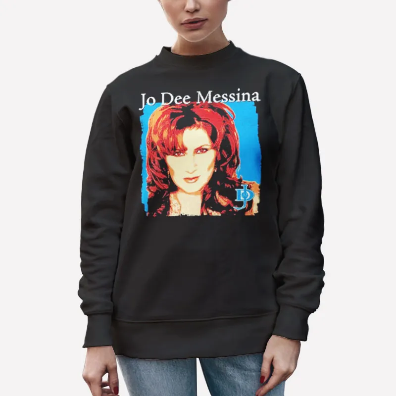 Unisex Sweatshirt Black Retro Vintage Jo Dee Messina Shirts
