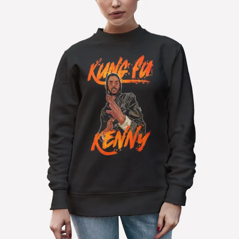 Unisex Sweatshirt Black Retro The Kung Fu Kenny Shirt