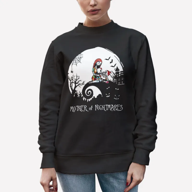 Unisex Sweatshirt Black Sally Halloween Moon Mother Of Nightmare Shirt