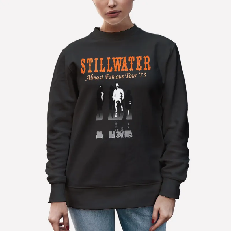 Unisex Sweatshirt Black The Tour Stillwater Almost Famous T Shirt