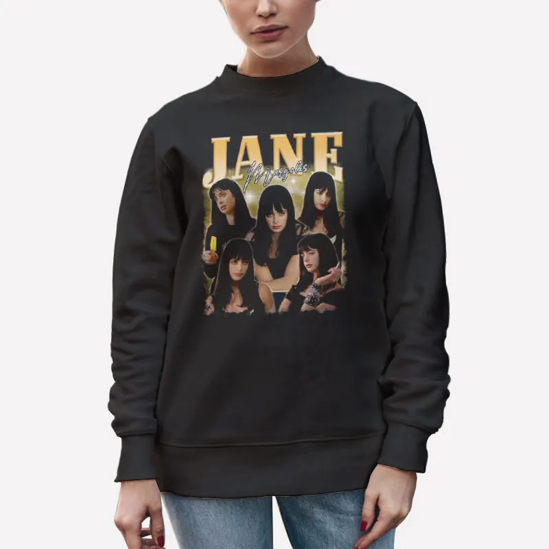 Unisex Sweatshirt Black Vintage Inspired Jane Margolis T Shirt